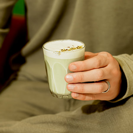 Hot Pistachio Latte
