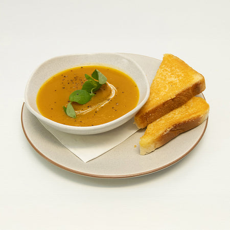 Pumpkin & Sweet Potato Soup