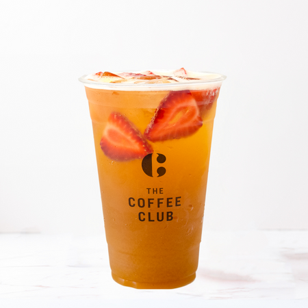 Lemon Raspberry Shaken Iced Tea