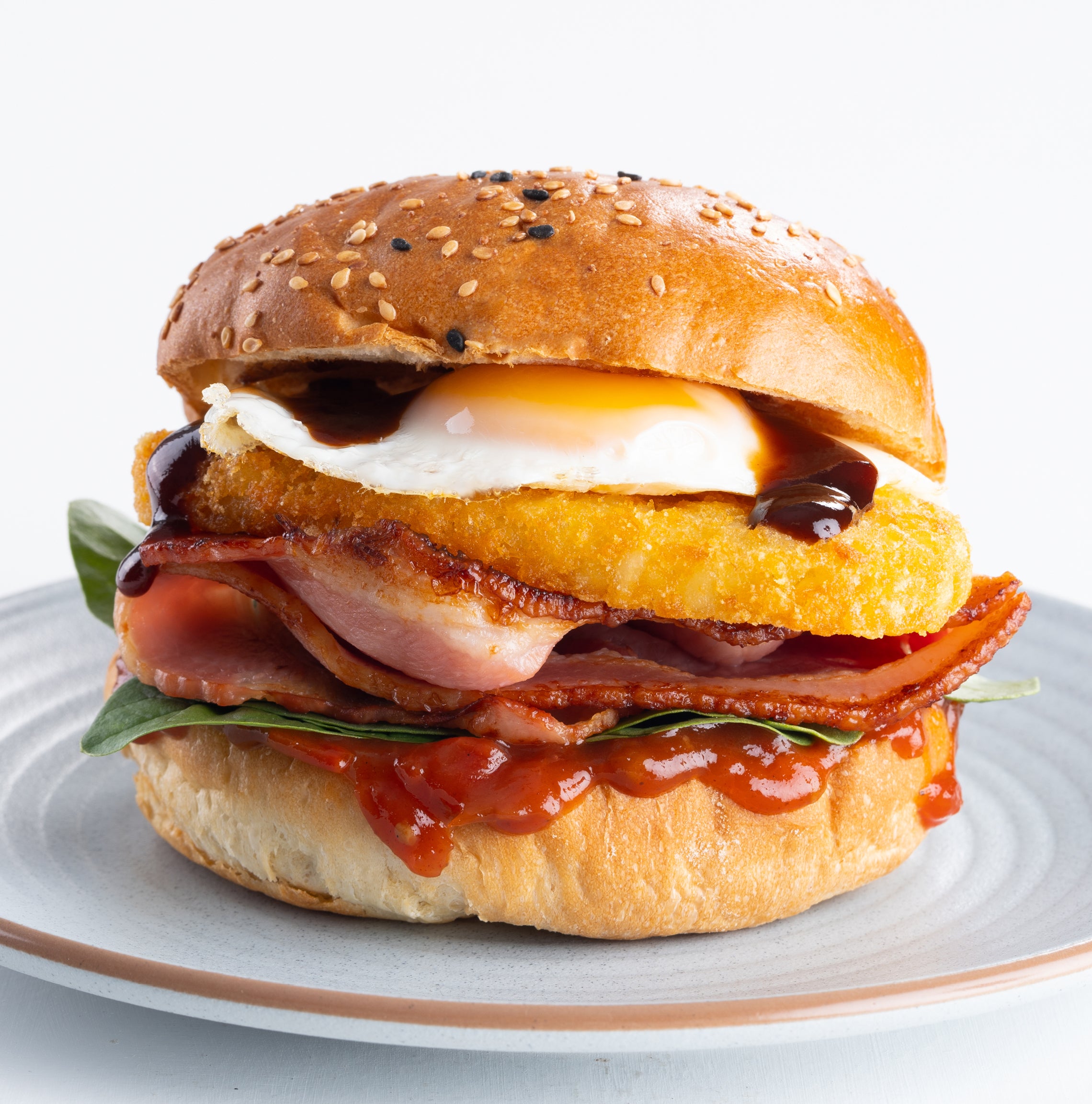 Brekkie Burger The Coffee Club Australia brekkie-burger-the-coffee-club-australia