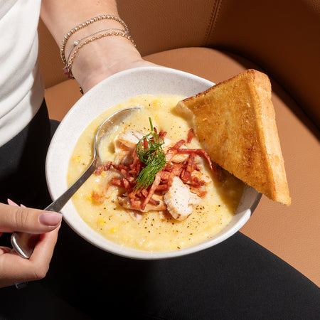 Chicken, Corn & Bacon Soup