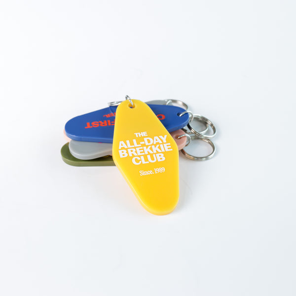 All Day Brekkie Club - Keyring