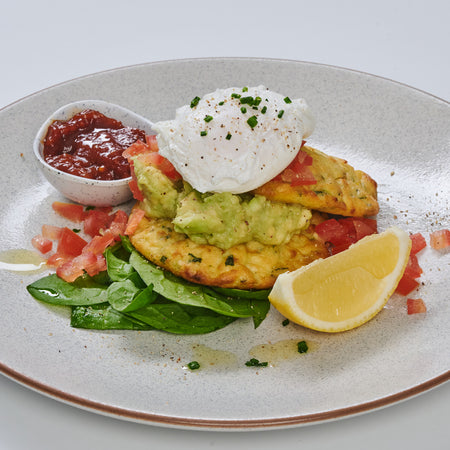 Corn & Zucchini Fritters