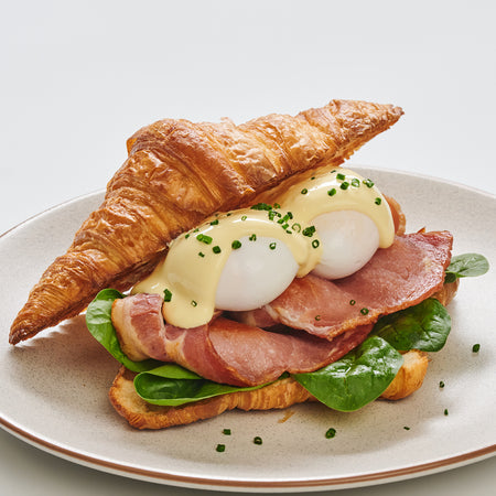 Famous Eggs Benny Croissant