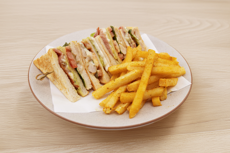 Chicken & Bacon Club Sandwich