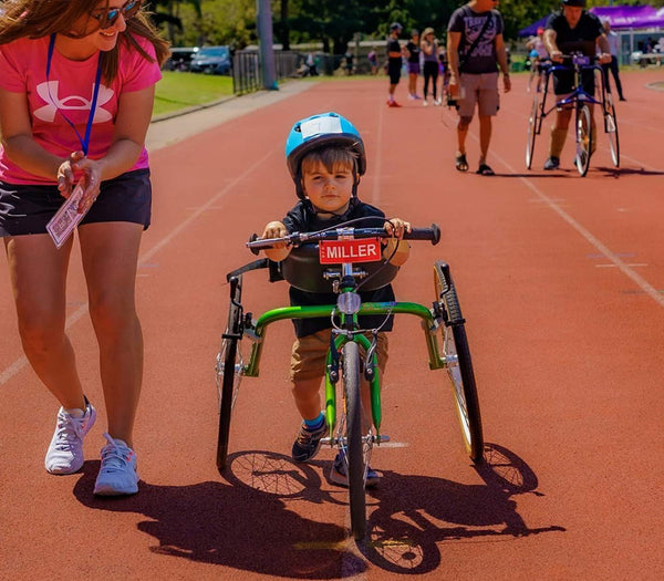 <p>But Race Runners are a $5,500 investment, which is significant for any family and the NDIS would not provide this vital piece of equipment. So Miller’s parents applied for funding through Variety, hoping Miller’s wish could come true.</p><p>Since being gifted his very own Race Runner, Miller’s life has changed completely. He is unstoppable!</p><p><em>“Getting the Race Runner frame was absolutely life-changing for Miller. For the first time since he was born, he was able to play and keep up with his brothers.”<br/>Natasha, Miller’s mum.</em></p>