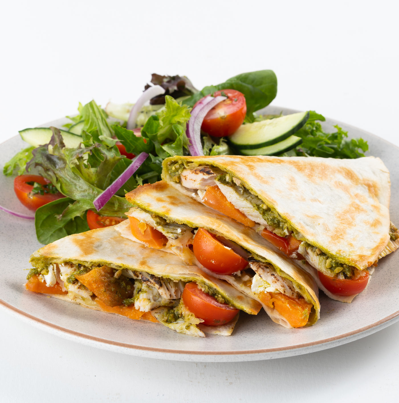 Chicken, Sweet Potato & Pesto Flat Grill™